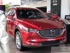 Mazda CX-8 2019 màu đỏ pha lê