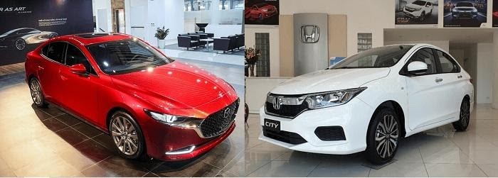 So Sánh Honda City Và Mazda 3: Cuộc Cạnh Tranh Không Khoan Nhượng