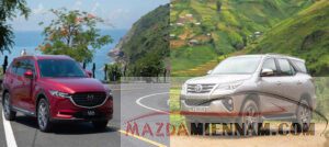 So sánh Mazda CX-8 và Fortuner