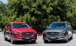 so sánh xe Mazda CX5 và Mazda CX8